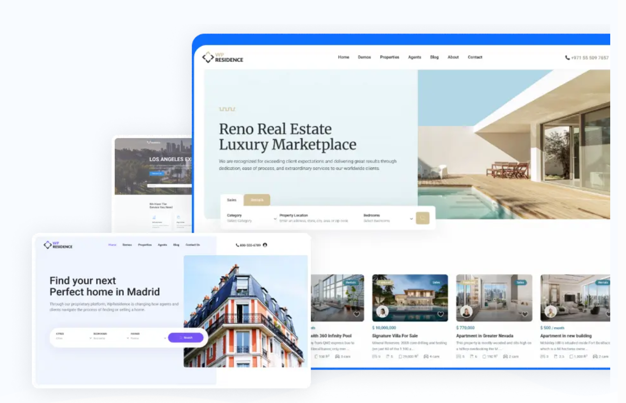 3. WP Residence - Chuyên nghiệp và thân thiện