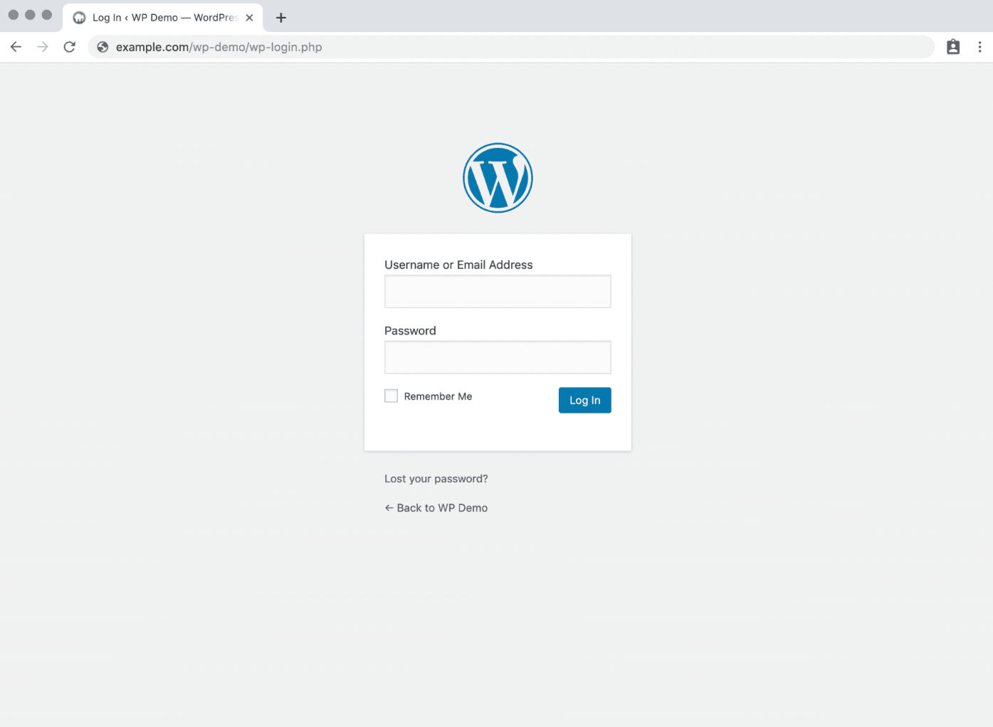 Bước 1: Đăng nhập vào WordPress