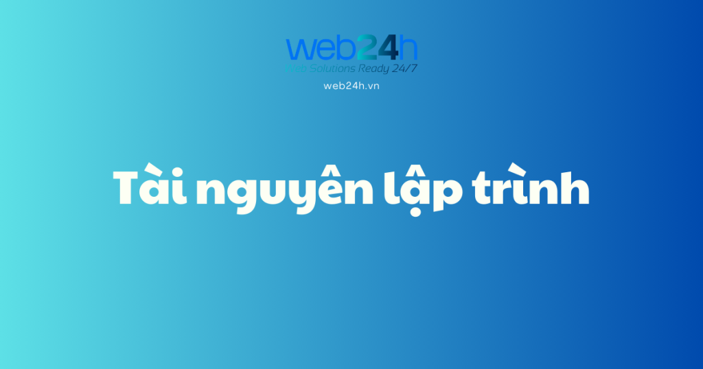 tài nguyên lập trình