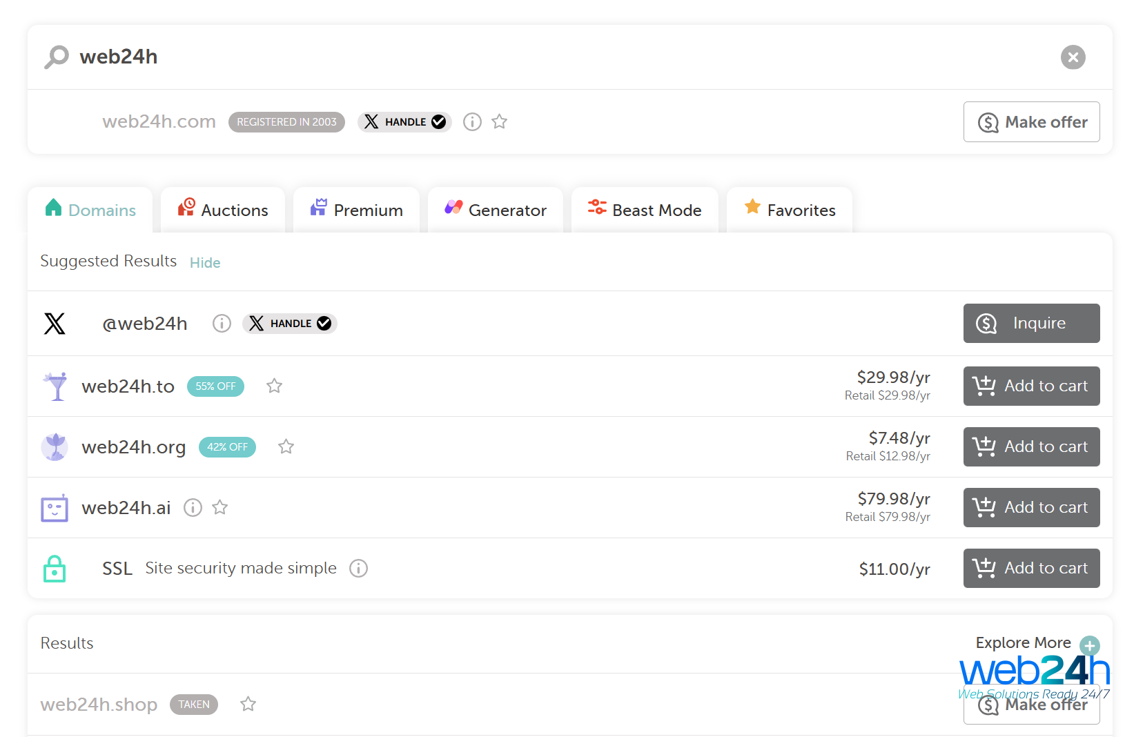 Cách đăng ký tên miền quốc tế tại Namecheap