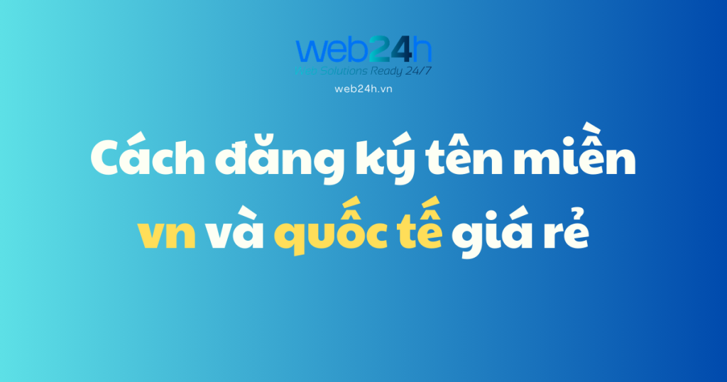 cách đăng ký tên miền